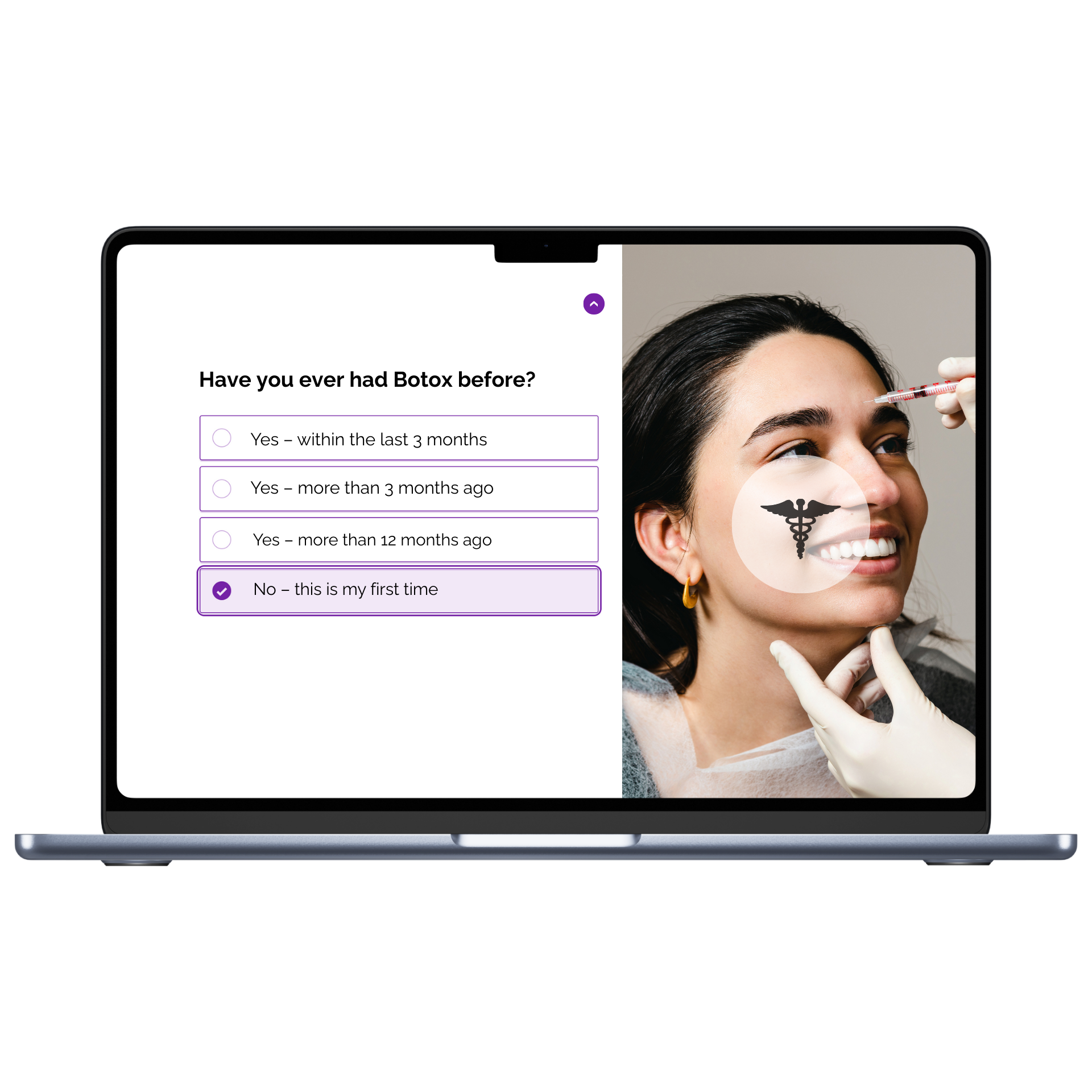 Digital Intake Form for Medical Aesthetics