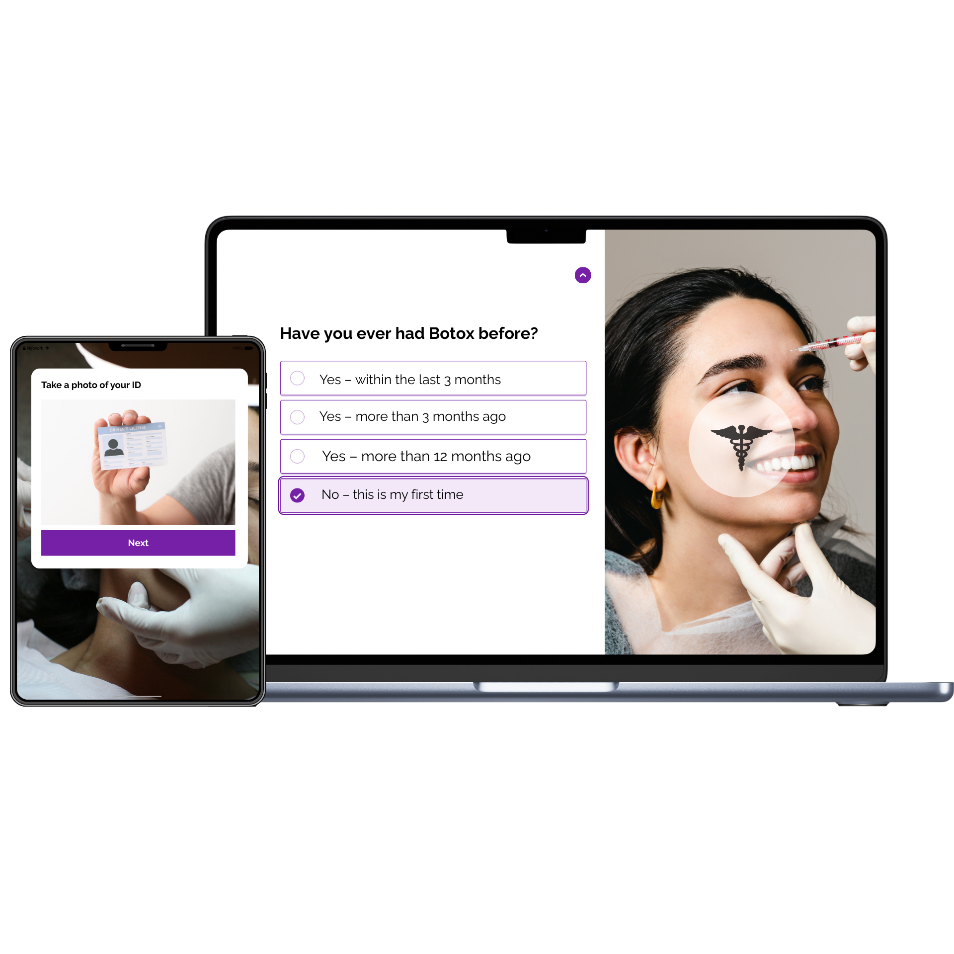 Medical Aesthetics Digital Intake Dashboard