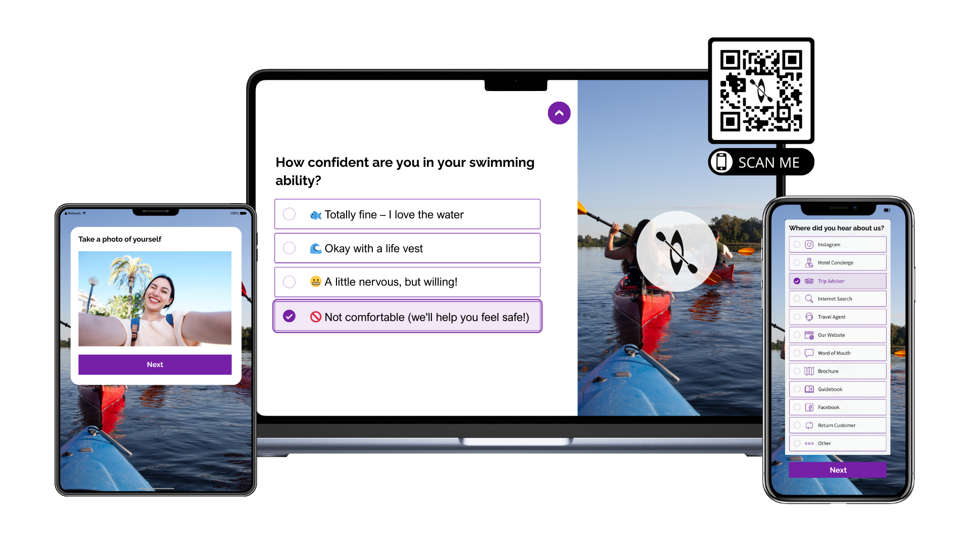 Tours and Adventure Digital Waiver Dashboard