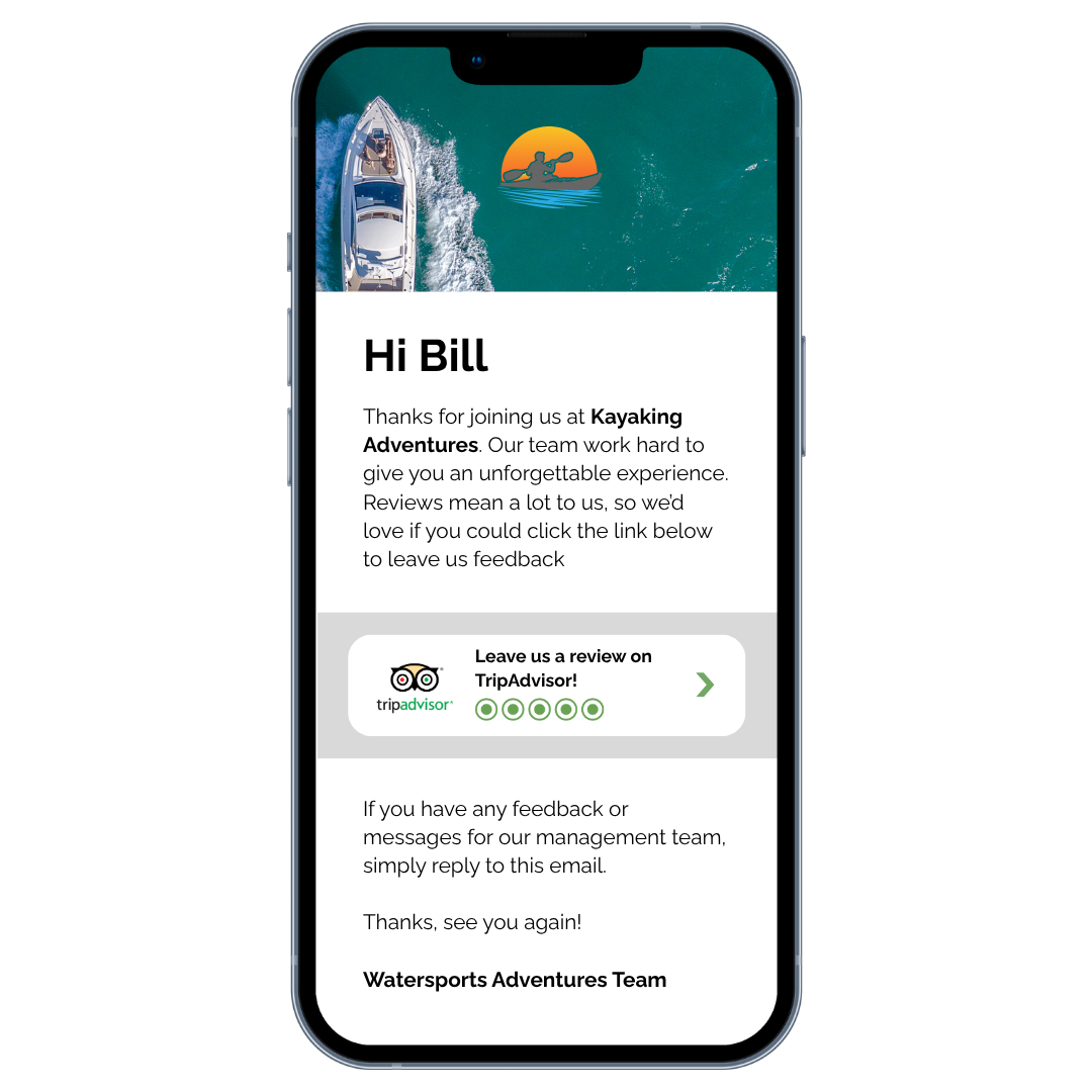 Automated Review Request Email